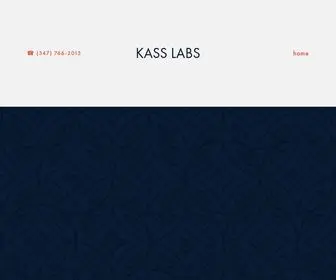 Kasslabs.com(KASS Labs) Screenshot