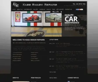 Kasssmash.com.au(Car Smash Repairs and Panel Beaters in Sydney) Screenshot