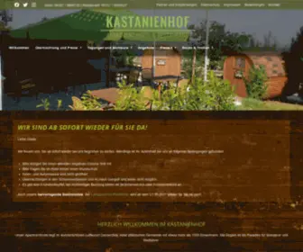 Kastanienhof.com(Hotel Kastanienhof Dannenfels) Screenshot