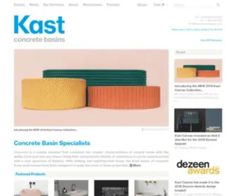 Kastconcretebasins.com(Kast Concrete Basins) Screenshot