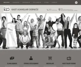 Kastder.org.tr(Kast Ajanslar Derneği) Screenshot