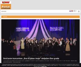 Kastela.org(Novosti) Screenshot