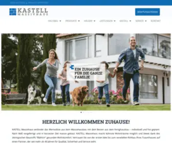 Kastell.de(Kastell Massivhaus) Screenshot