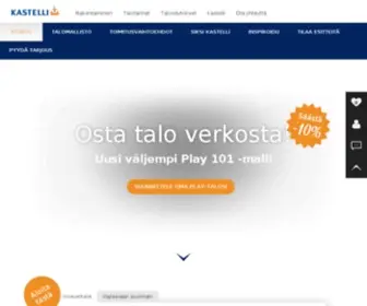 Kastelli.fi(Kastelli talopaketit ja valmistalot) Screenshot