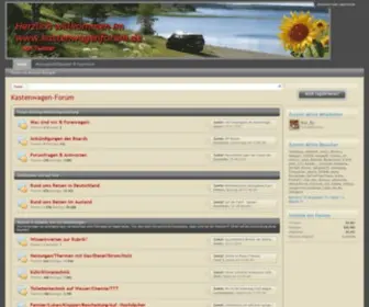 Kastenwagenforum.de(Kastenwagen-Forum) Screenshot