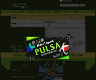 Kastilpkr.me(Idn deposit pulsa 5000) Screenshot