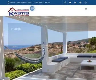 Kastisleros.gr(Together we will find the property) Screenshot