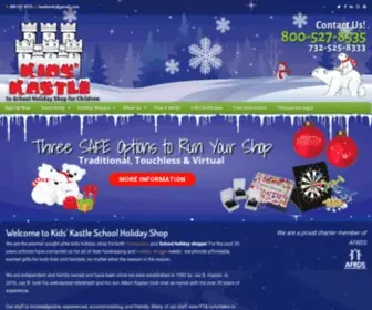 Kastlekreations.com(Kids Holiday Gift Shop) Screenshot