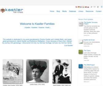 Kastler.net(Kastler Genealogy) Screenshot