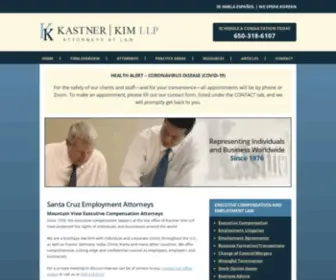Kastnerkim.com(Santa Clara Employment Lawyers) Screenshot
