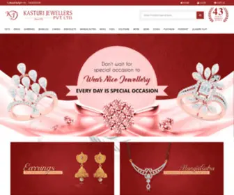 Kasturijewellers.in(Kasturi Jeweller) Screenshot