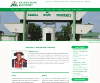 Kasu.edu.ng(Knowledge for Development & Unity) Screenshot