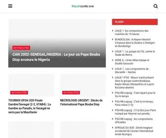 Kasumsports.com(La passion pour le sport) Screenshot