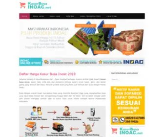 Kasurbusainoac.net(Pusat Kasur Busa Inoac Online No.1) Screenshot