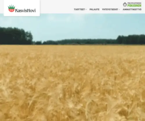 Kasvishovi.fi(Kasvishovi) Screenshot