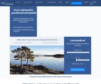 Kasvurahoitus.fi(Front Kasvurahoitus) Screenshot