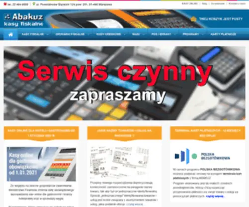 Kasy-Fiskalne.info.pl(KASY FISKALNE WARSZAWA) Screenshot
