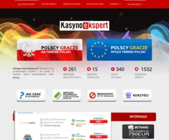 Kasynoekspert.pl(O polskich kasynach internetowych wiemy wszystko) Screenshot