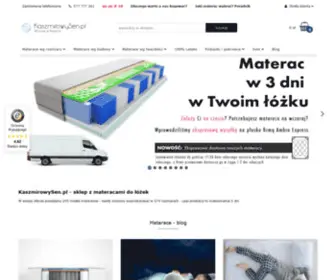 Kaszmirowysen.pl(Materace klasy Premium) Screenshot