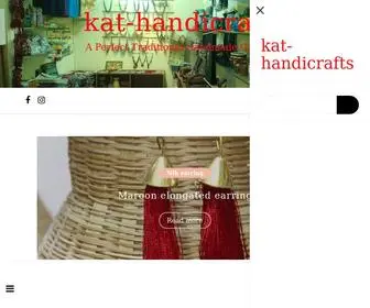 Kat-Handicrafts.com(A Perfect Traditional Handmade Gift store) Screenshot