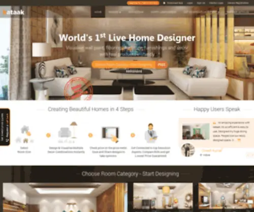 Kataak.com(Home Décor Online) Screenshot