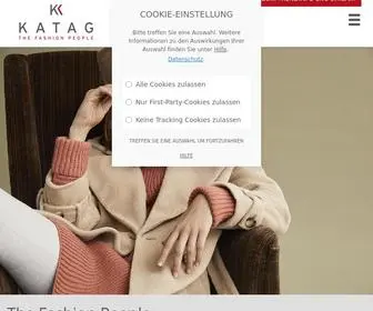 Katag.net(Einkauf · myVEO · Marketing · Vertrieb · Markenkontor (KMK)) Screenshot