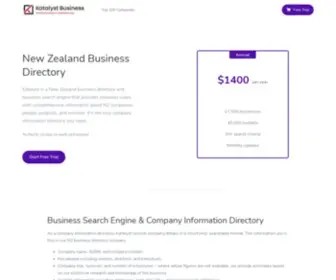 Katalystbusiness.co.nz(Katalyst Business) Screenshot