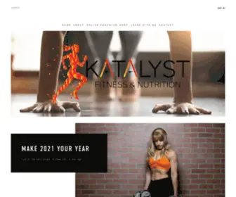 Katalystfitness.net(Katalyst Fitness & Nutrition) Screenshot