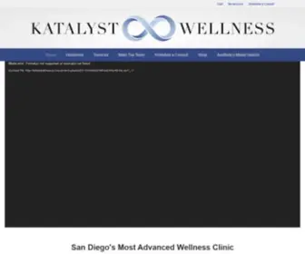 Katalystwellness.com(Wellness Clinic San Diego) Screenshot