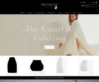 Katanaboutique.com(Million dollar style) Screenshot