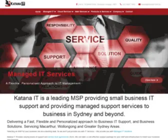 Katanait.com.au(Smeaton Grange IT Service Provider) Screenshot