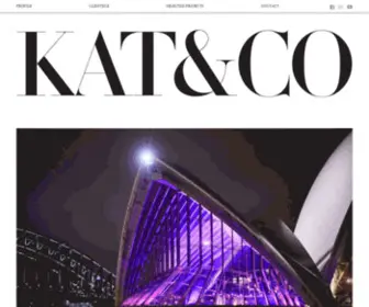 Katandco.com.au(The agency) Screenshot