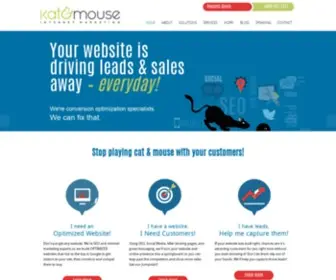 Katandmouse.com(Internet Marketing Company in San Jose) Screenshot