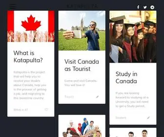 Katapulta.network(Come to Canada with Katapulta) Screenshot