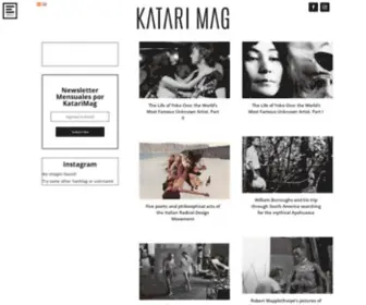 Katarimag.com(KatariMag I Moda) Screenshot