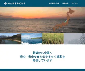 Katayamashoji.co.jp(片山商事株式会社) Screenshot