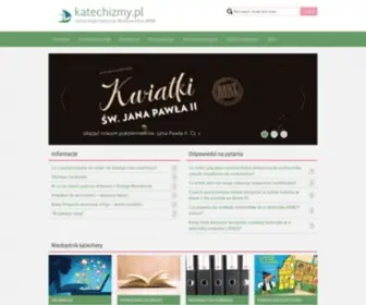 Katechizmy.pl(Podręczniki do nauki religii. Kompletna oferta skierowana do katechetów) Screenshot