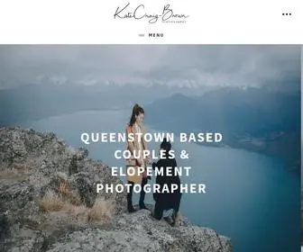 Katecraigbrown.co.nz(New Zealand Elopement Photographer) Screenshot
