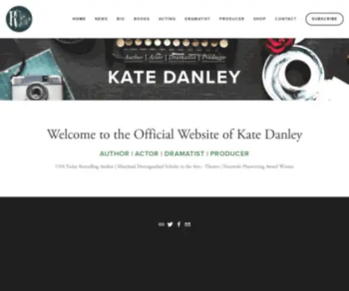 Katedanley.com(Kate Danley) Screenshot