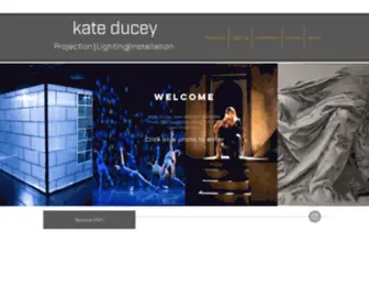 Kateducey.com(Kate Ducey Design) Screenshot