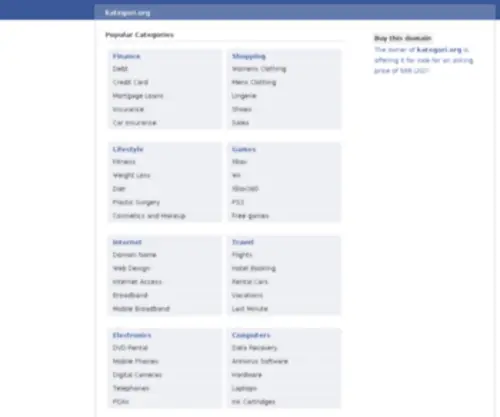 Kategori.org(Kategori) Screenshot