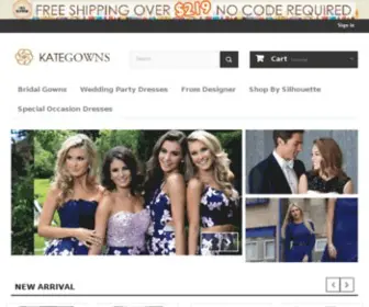 Kategowns.com(Cheap Wedding Dresses Online) Screenshot