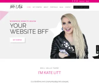 Katelitt.com(Website Care Plans) Screenshot