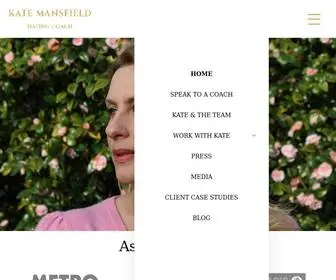 Katemansfield.com(Kate Mansfield) Screenshot