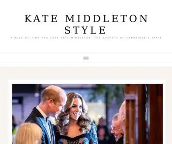 Katemiddletonstyle.org(Princess of Wales Royal Fashion Blog) Screenshot