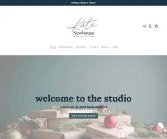 Katenewhousestudio.com(Kate Newhouse Fine Art Studio) Screenshot