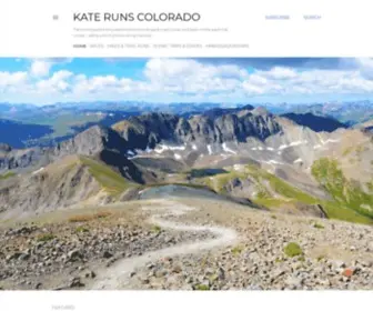 Katerunscolorado.com(Kate Runs Colorado) Screenshot