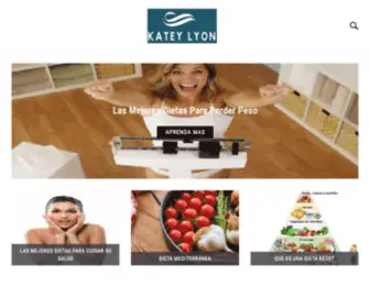 Kateylyon.com(Katey Lyon Dieta Cetogénica Y Consejos Para Una Vida Sana) Screenshot