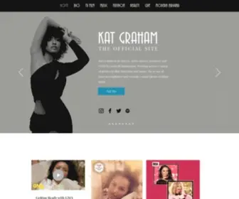 Katgraham.com(Kat Graham) Screenshot