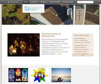 Kath-DFS.ch(Katholische Kirchgemeinde D) Screenshot